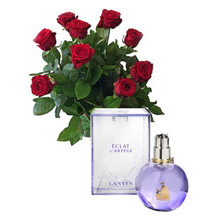 Sarkanas rozes un smaržas LANVIN ECLAT DARPEGE EDP 100 ml