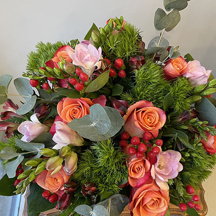 Букет цветов доставлен в Межциемс в Риге