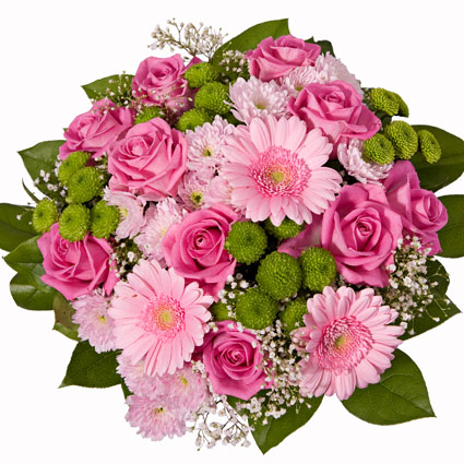 Flower delivery Riga. Charming bouquet of flowers in bright colors will delight the lucky recipient.Bouquet